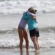 Women Hugging At Costa Rica Surf Camp