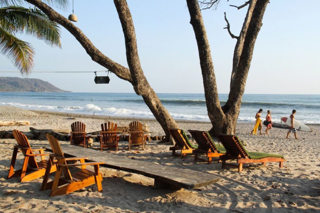 Lounge Views at Pura Vida Costa Rica Surf School