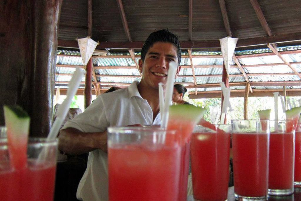 Cocktails at Pura Vida Costa Rica Surf School