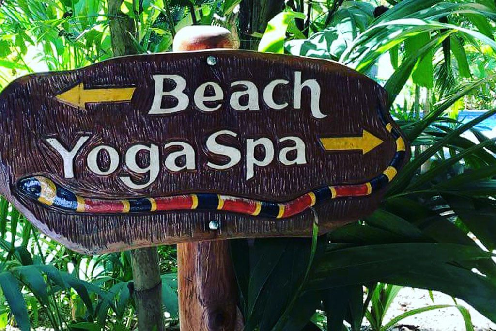 Surf Retreat Spa Sign