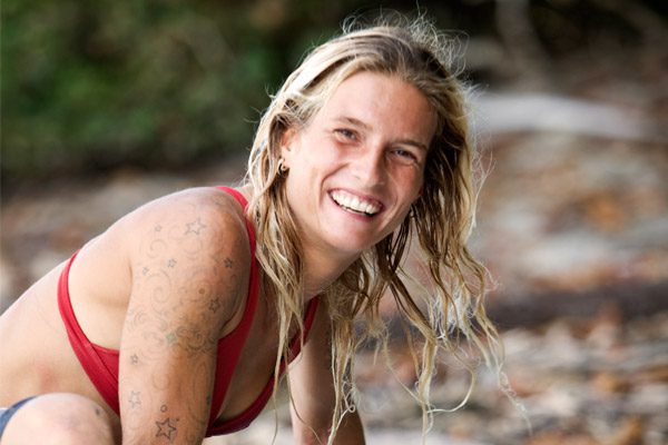 Woman Smiling in Costa Rica Surf Camp