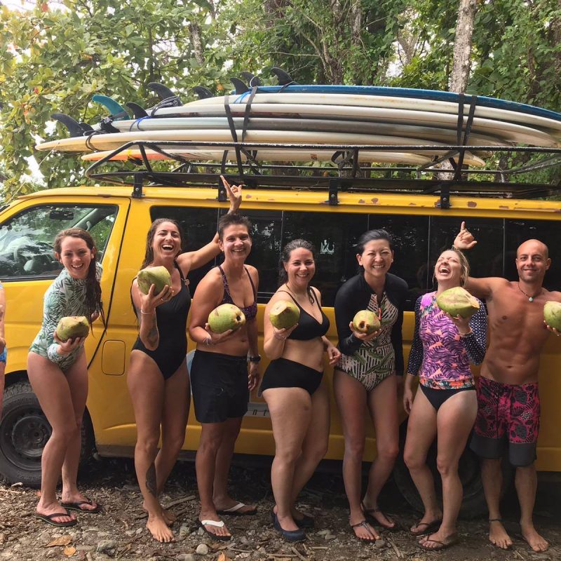 Pura Vida Adventures surf and yoga retreats