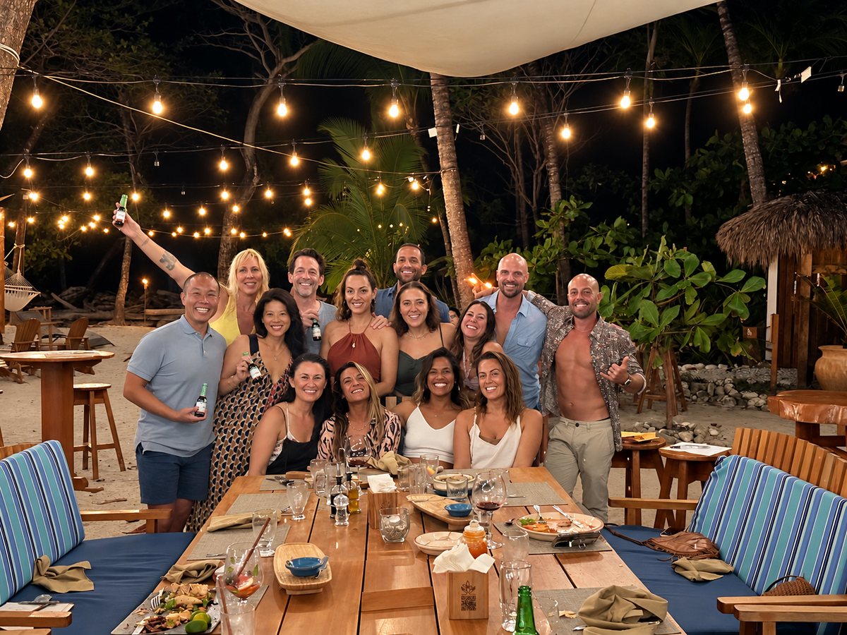New Year's Eve Dinner on the beach